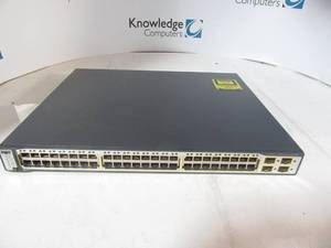 Cisco 3750 series 48 Port POE Switch