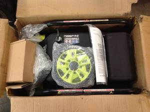 lot 9 image: RYOBI 4000-Watt Gasoline Powered Digital Inverter Generator (OPEN BOX)