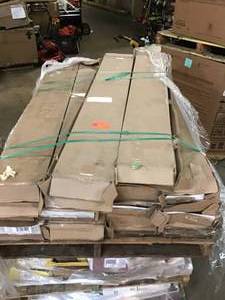 lot 38 image: 14 CASES OF Lakeshore Pecan Heather 7 mm Thick x 7-23 in. Wide x 50-58 in. Length Laminate Flooring (24.17 sq. ft.  case)