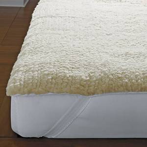 Ultra American Wool Fleece Mattress Pad Twin Natural, m575-01-t-natural. NEW.