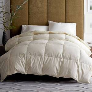 Legends Luxury Geneva Medium Warmth Ivory Goose Down Comforter - King, C2S2-K-IVORY - NEW.