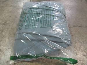 Steel Blue Solid 450 Thread Count Wrinkle-Free Sateen King Fitted Sheet, E3U2-K-STL-BLUE - NEW.