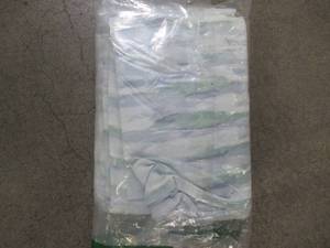 Raindrop 300 Thread Count Tencel Sateen Queen Flat Sheet, 50431A-Q-MULTI - NEW.