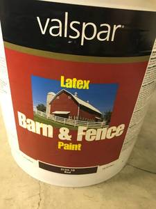 5 Gal Valspar Barn and Fence Paint