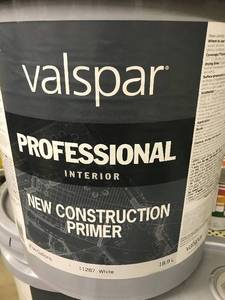 3x 5 Gal Buckets of Valspar Primer