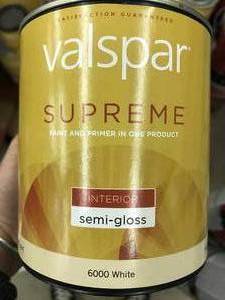 Valspar Supreme Interior Semi Gloss
