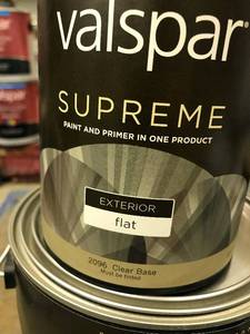 Valspar Supreme Exterior Flat
