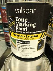 Valspar Zone Marking Paint