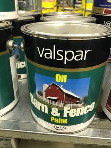 Valspar Barn and Fence Paint