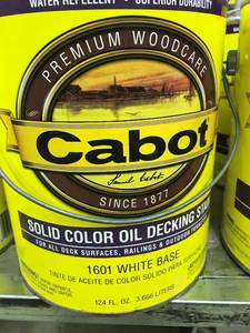 Cabot Solid Color Oil Decking Stain