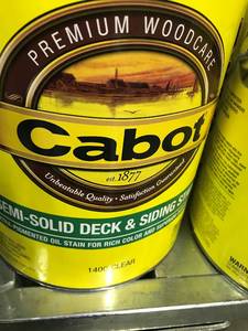 Cabot Semi-Solid Deck and Siding Stain