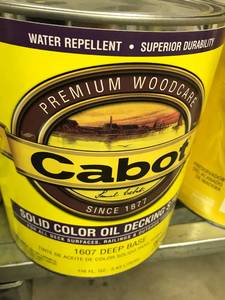 Cabot Solid Color Oil Decking Stain