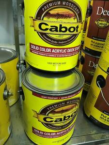Cabot Solid Color Acrylic Deck Stain