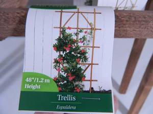 3 New Wood Trellis