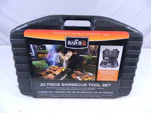 New 20 Piece BBQ Tool Set