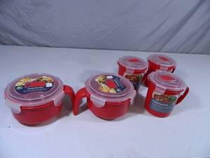 5 New Frigidaire Microwave Containers