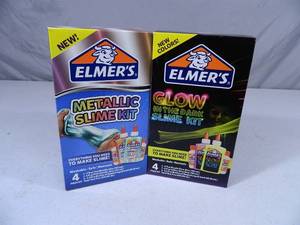 2 New Elmers Slime Kits