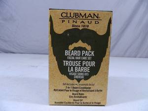 New Clubman Pinaud Beard Pack