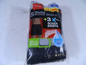 New Mens Large Boxer 8 Pack