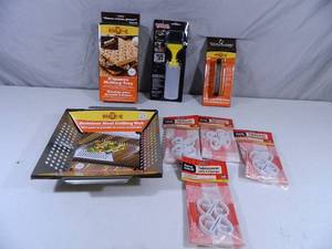 New Cast Iron Grill Press and More