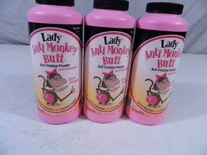 3 New Lady Anti Monkey Butt Powders