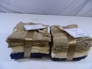 24 New Washcloths