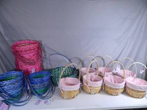 Large Assortment of New Baskets