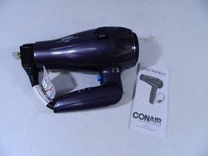 New Conair Compact Cord Keeper Hairdryer