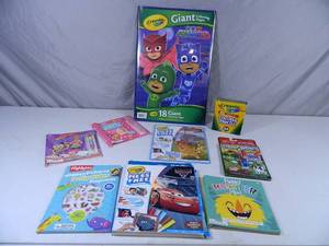 New Coloring Items and Activity Books