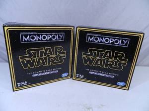2 Star Wars Monopoly Games