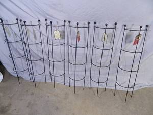6 New 33 inch Half Round Plant Ladders