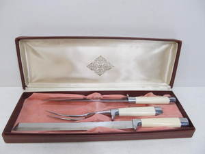 lot 156 image: Vintage Solingen German Cutlery Set wCase