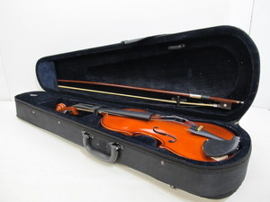 lot 273 image: Nice Contemporary BELLAFINA Violin wCase & Bow
