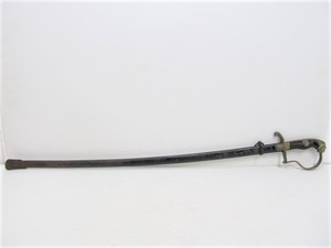 lot 287 image: Antique Lions Head PresentationCeremonial Sword wScabbard