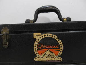 lot 165 image: Old Vintage Paramount Pictures Leather Case