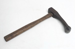 lot 13 image: Antique Automobile FenderBody Hammer Tool