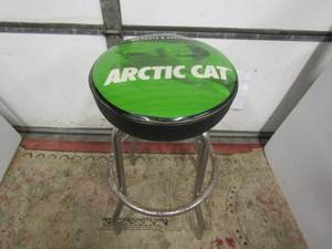 lot 346 image: ARCTIC CAT Snowmobile Shop Stool