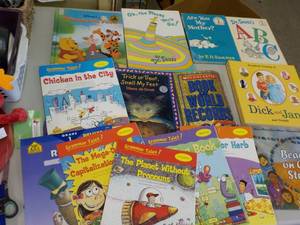 lot 33 image: Dick and Jane, Dr Seuss Books, Toys...