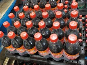 lot 95 image: Case of 24 - 16.9 Bottles of Coca C...