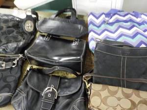 lot 96 image: Coach Purses and a Cooler Bag...