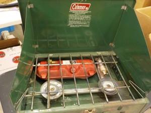 lot 113 image: Coleman Camping Stove...