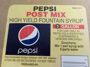 lot 168 image: Pepsi Post Mix High Yield Fountain ...
