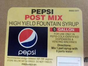 lot 170 image: Pepsi Post Mix High Yield Fountain ...