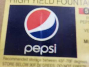 lot 172 image: Pepsi Post Mix High Yield Fountain ...