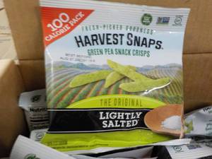 lot 178 image: Case of Harvest Snaps Green Pea Sna...