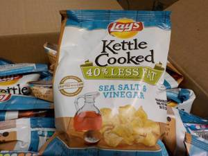 lot 179 image: Case of 64 - 1.375 oz bags Lays Ket...