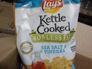 lot 183 image: Case of 64 - 1.375 oz bags Lays Ket...