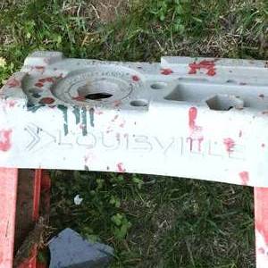 lot 29 image: Louisville 10 foot fiberglass ladder