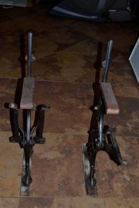 lot 57 image: Antique School Desk Frame