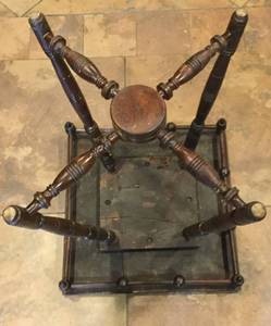 lot 62 image: Antique side table